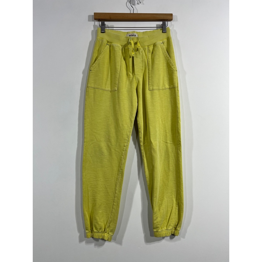 Mini Boden Boys Girls Neon Yellow Jogger Sweatpants Kids Size 14Y‎ Casual